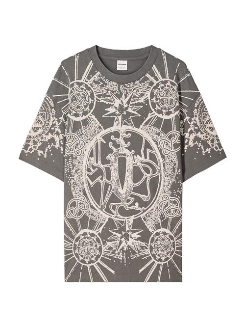 Bershka Bluser & t-shirts  beige / grå