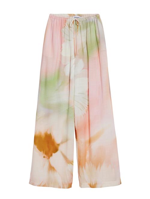 Desigual Bukser  lysegrøn / mandarin / lyserød / hvid