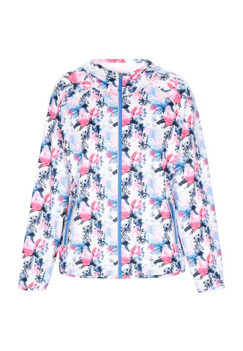 IZIA Overgangsjakke  blå / mørkeblå / pink / hvid