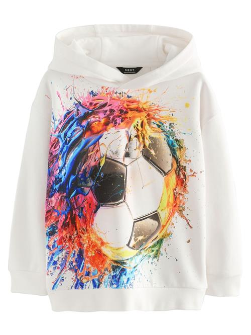 Next Sweatshirt  blå / lys pink / sort / hvid