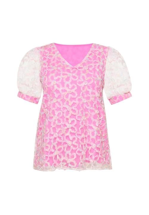 FELIPA Bluse 'Fashion Look'  lyselilla / pink / pudder / hvid