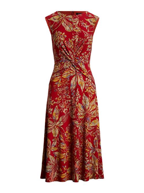 Lauren Ralph Lauren Kjole 'CLASSIC'  dueblå / sennep / koral / knaldrød