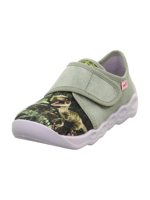 SUPERFIT Hjemmesko 'BUBBLE'  brun / grøn / pastelgrøn / mørkegrøn