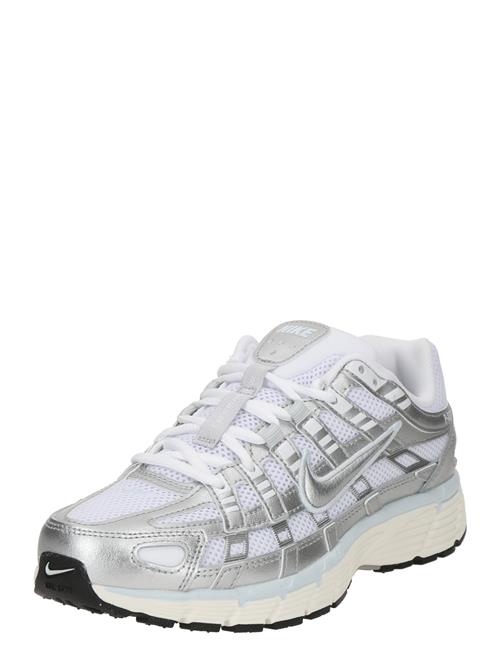 Nike Sportswear Sneaker low 'P-6000'  sølv / hvid