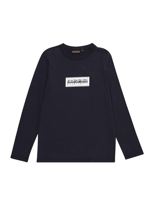 NAPAPIJRI Shirts 'S-CHAMOIS'  marin / hvid