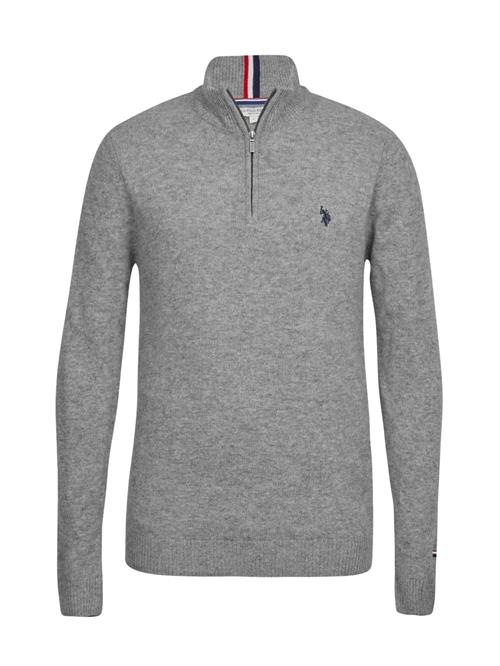 U.S. POLO ASSN. Pullover 'Kevin'  grå-meleret