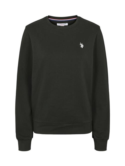U.S. POLO ASSN. Sweatshirt 'Adele'  sort / hvid