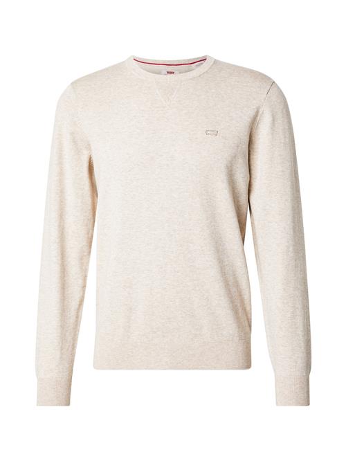LEVI'S ® Pullover 'Lightweight Housemark Sweater'  hvid-meleret