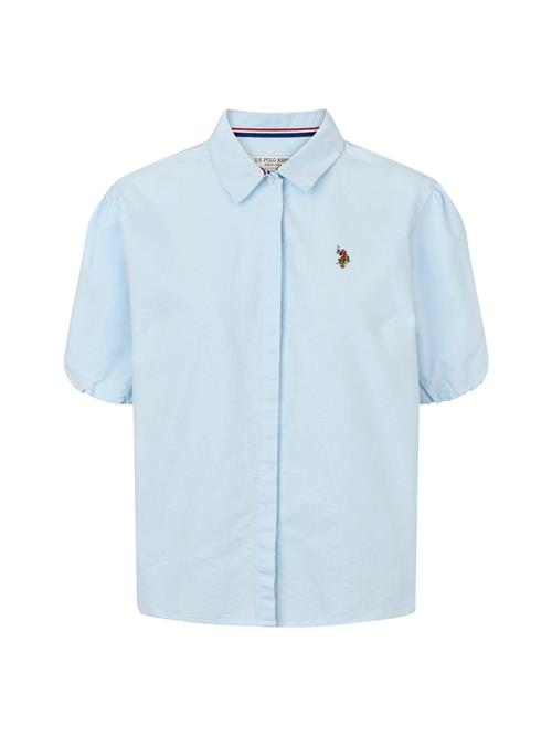 U.S. POLO ASSN. Bluse 'Irma'  lyseblå