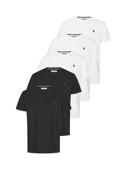 U.S. POLO ASSN. Bluser & t-shirts 'Arjun'  navy / rød / sort / hvid