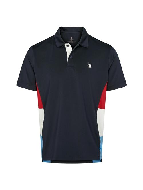 U.S. POLO ASSN. Bluser & t-shirts 'Mik'  safir / lyseblå / blodrød / hvid