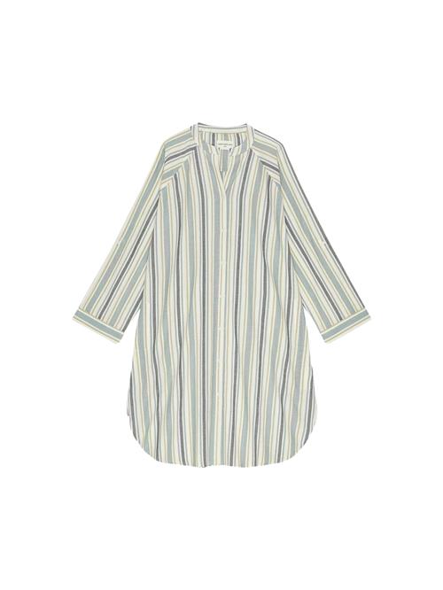 moshi moshi mind Blusekjole 'Remain'  grå / æble / hvid / uldhvid