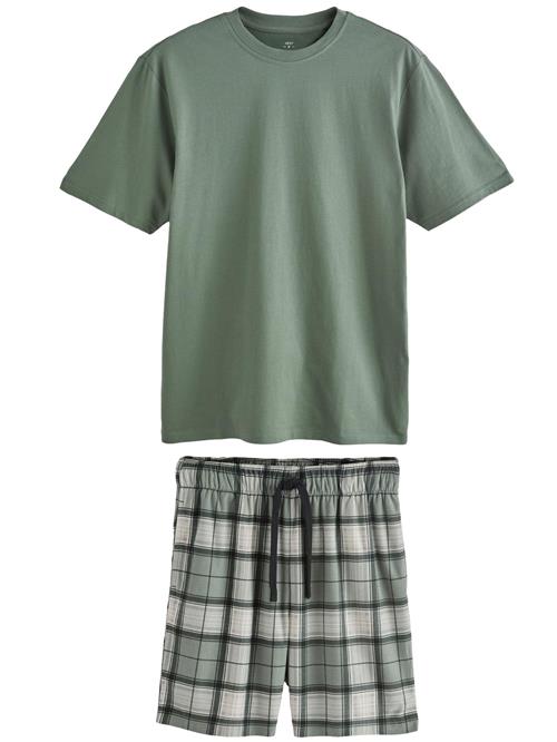 Next Pyjamas kort  grøn / sort
