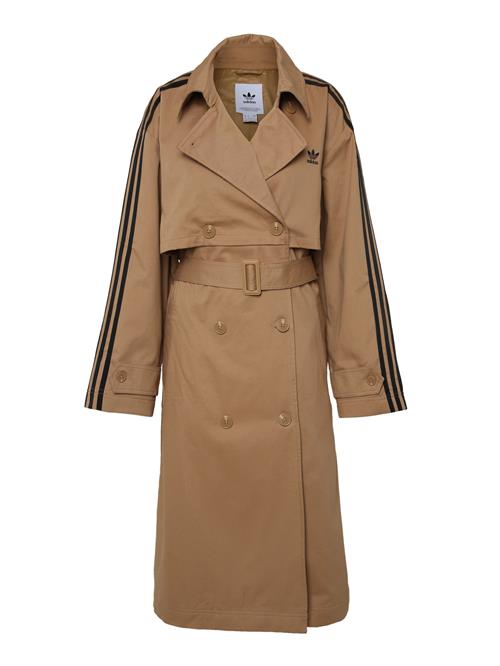 ADIDAS ORIGINALS Overgangsfrakke  lysebrun / sort