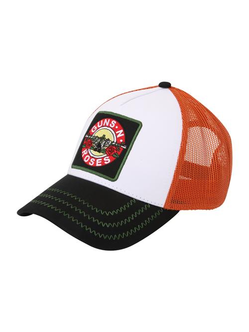 AMPLIFIED Hætte  orange / sort / hvid