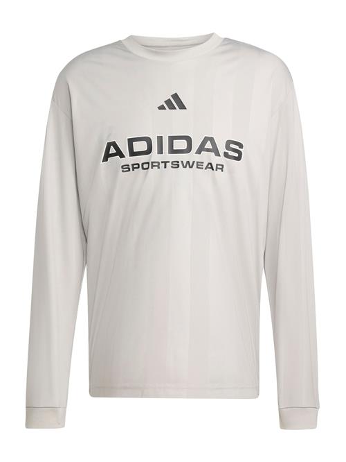 ADIDAS SPORTSWEAR Funktionsskjorte 'TIRO'  lysegrå / sort / hvid