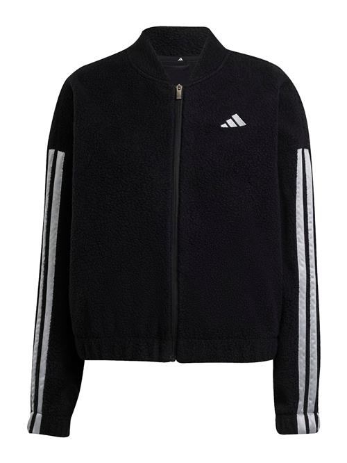 ADIDAS SPORTSWEAR Sportssweatjakke  sort / hvid