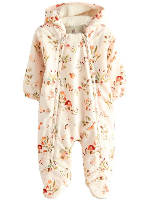 Next Overall  ecru / grøn / orange / rød