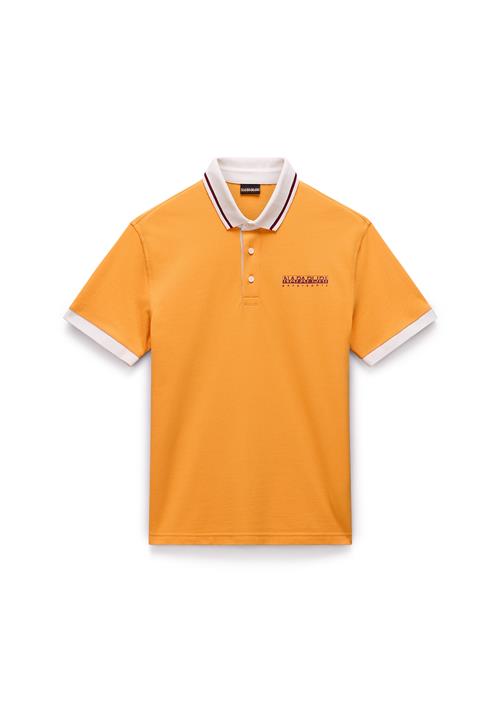 NAPAPIJRI Bluser & t-shirts 'E-Zeri'  lyseorange / carminrød / hvid