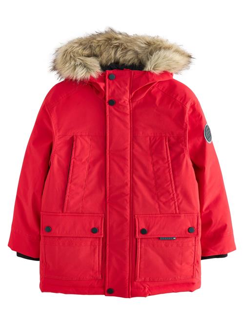 Next Overgangsjakke  lysebrun / rød