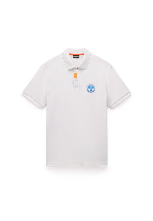 NAPAPIJRI Bluser & t-shirts 'E-Clanis'  azur / orange / hvid