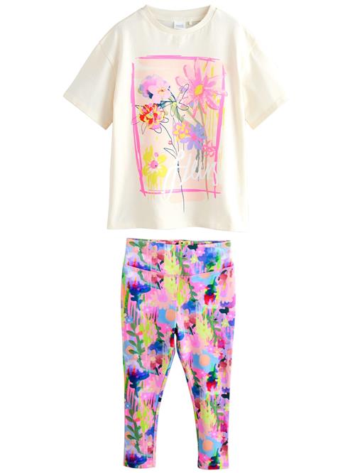 Next Sæt  ecru / azur / grøn / fuchsia