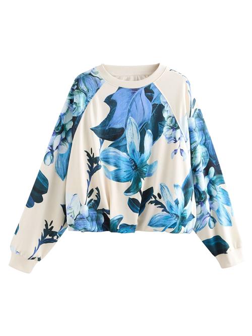 Next Sweatshirt  azur / himmelblå / petroleum / hvid