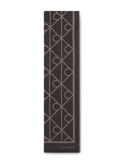 Calvin Klein Sjal  lysviolet / sort