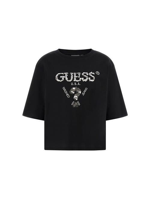 GUESS Shirts 'Aurelie'  sort / sølv