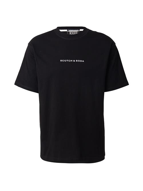 SCOTCH & SODA Bluser & t-shirts  sort / hvid