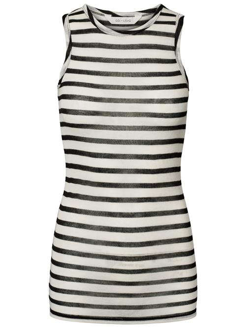 Gai+Lisva Overdel 'Alberte'  ecru / sort