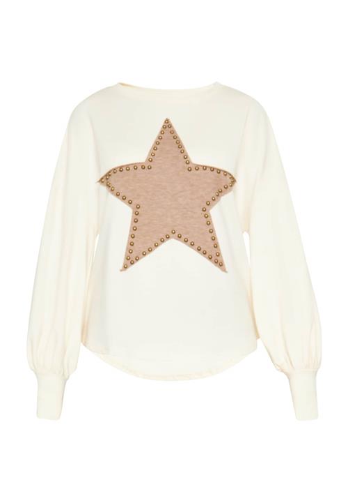 Gaya Sweatshirt 'Festival'  brun-meleret / pastelorange