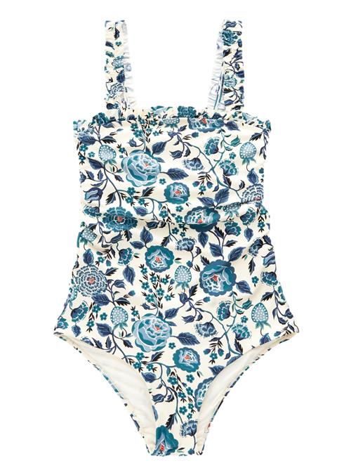 Cath Kidston Badedragt 'Cath Kidston'  indigo / opal / abrikos / hvid