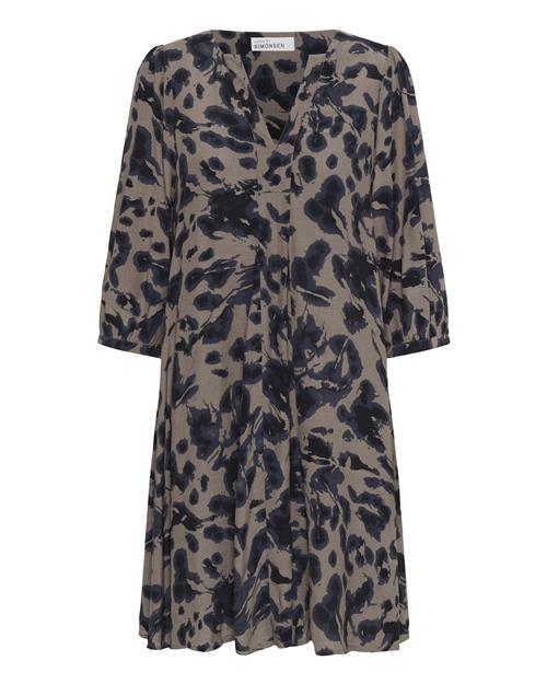 KAREN BY SIMONSEN Kjole 'Ashley'  navy / greige / sort