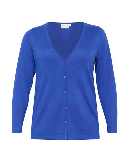 KAFFE CURVE Cardigan 'Farsia'  royalblå