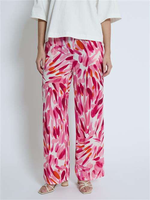 DESIRES Bukser 'Macie'  hummer / pink / lys pink / hvid