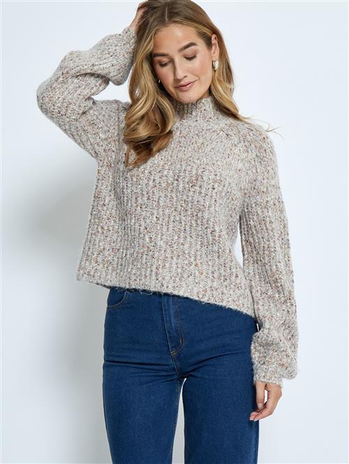 DESIRES Pullover 'Sabrina'  brun-meleret