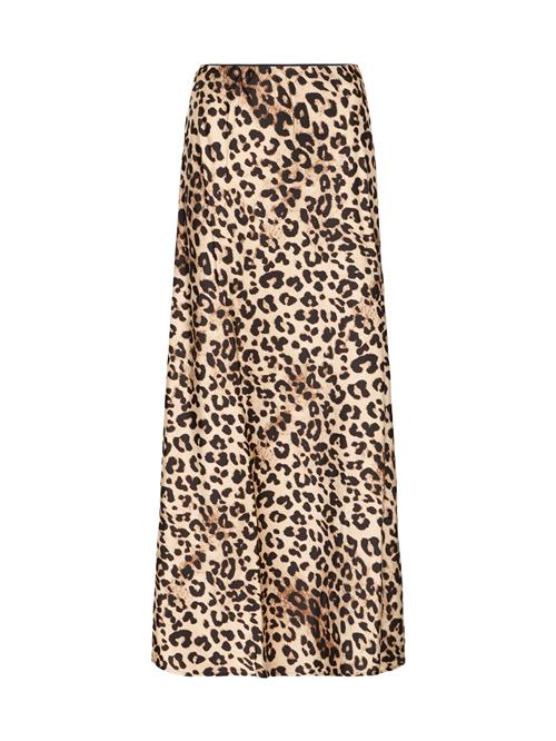 ICHI Nederdel 'IXENDRA'  nude / lysebrun / mørkebrun