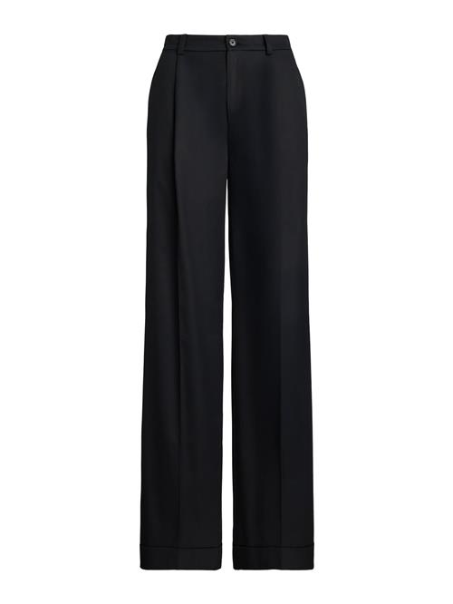 Lauren Ralph Lauren Bukser med lægfolder  sort