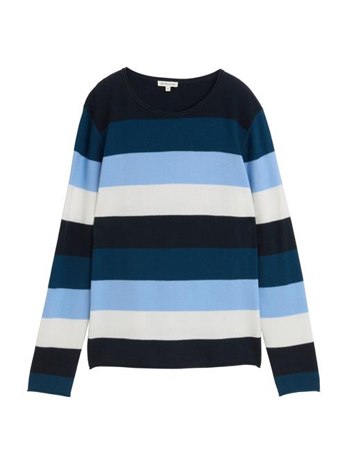 TOM TAILOR Pullover  navy / lyseblå / mørkeblå / hvid