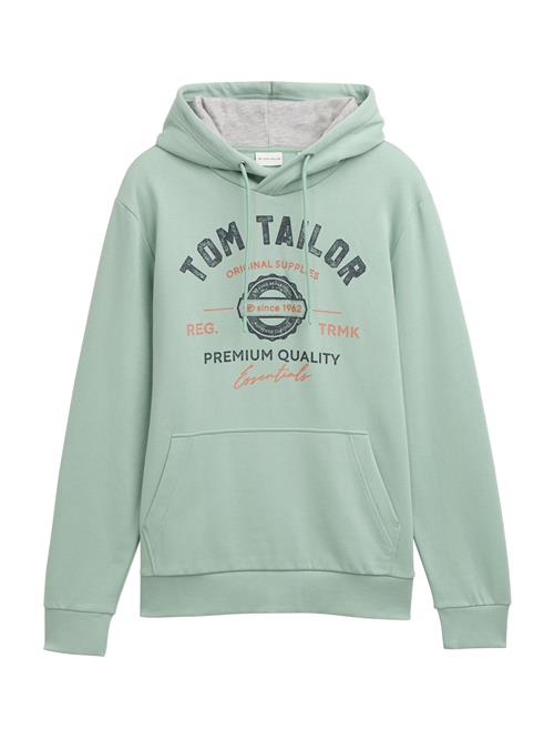 TOM TAILOR Sweatshirt  marin / mint / mørkeorange
