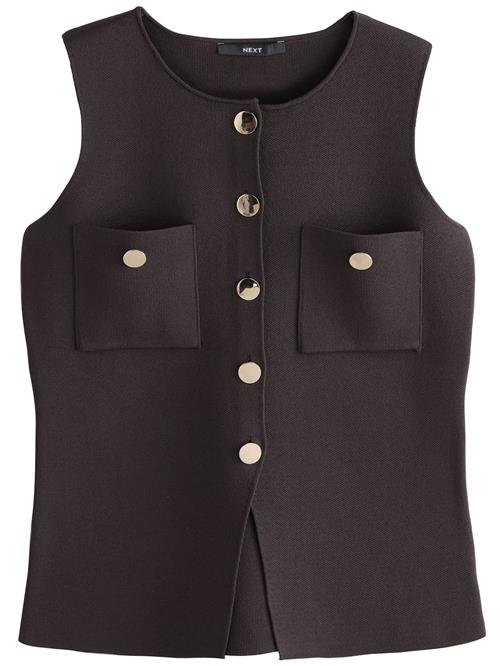 Next Vest  kastaniebrun
