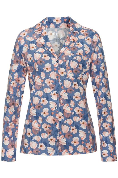 VIVANCE Soveskorte  safir / ensian / koral / offwhite