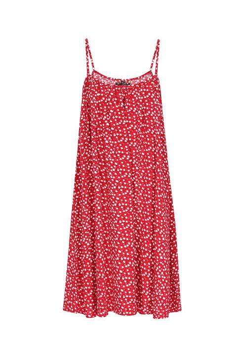 nelice Sommerkjole  rød / sort / hvid