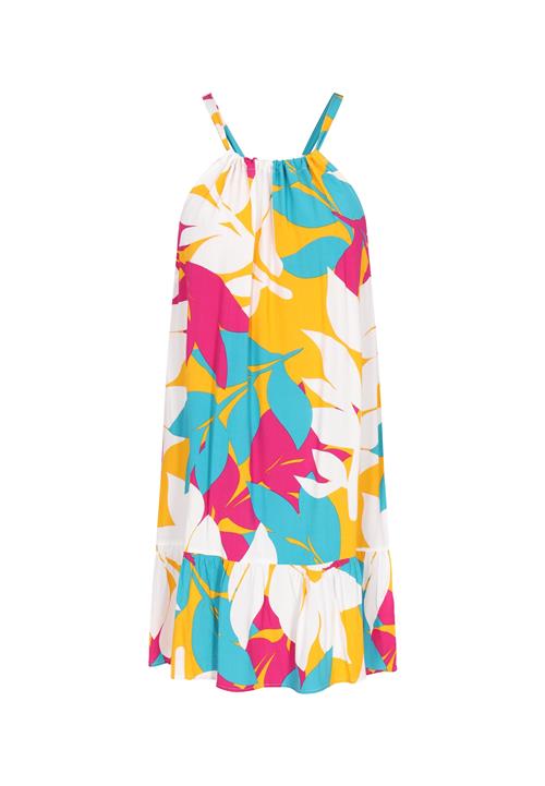 ebeeza Sommerkjole 'Fashion Look'  turkis / gul / mørk pink / hvid