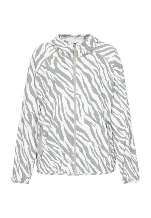 nelice Overgangsjakke  grøn / hvid