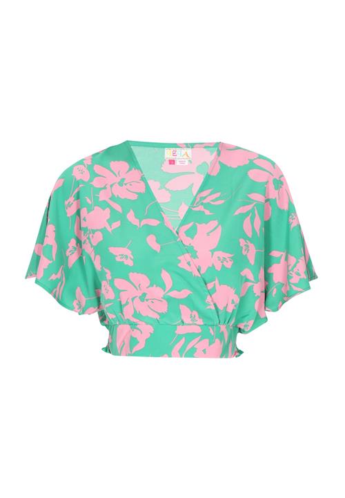 ebeeza Bluse 'Fashion Look'  turkis / pink