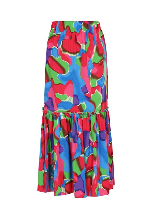 ebeeza Nederdel 'Fashion Look'  blå / lysegrøn / pink / rød