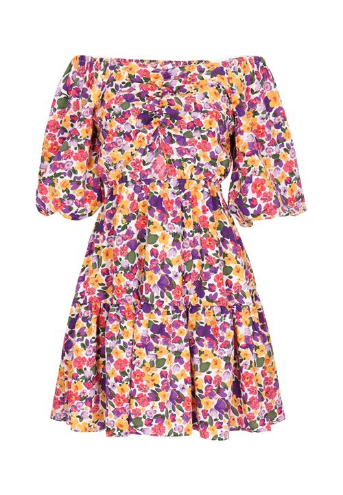 swirly Sommerkjole 'Spring Summer'  blandingsfarvet