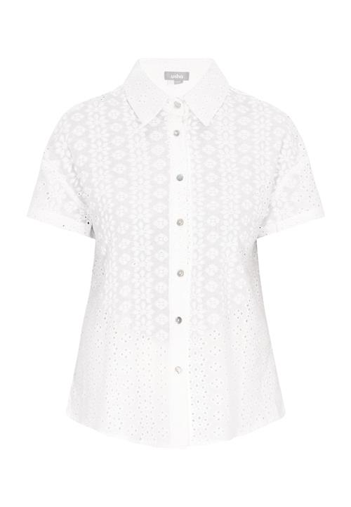 Usha Bluse 'Fashion Look'  hvid